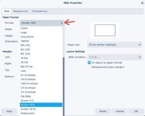 How to Change Slide Size in LibreOffice Impress [Complete guide]