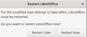 How to Enable Autosave in LibreOffice and OpenOffice